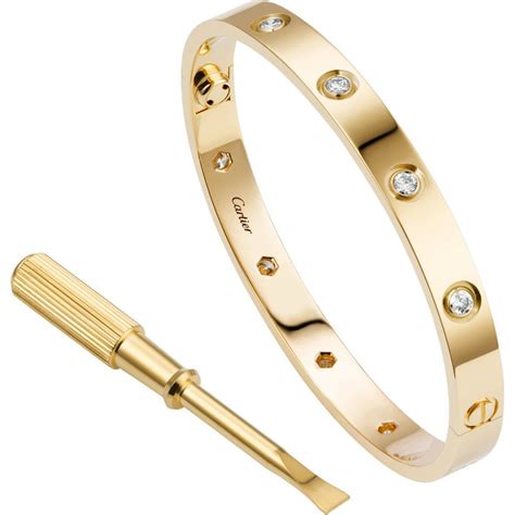 pulsera love cartier|pulseras de love en joyas.